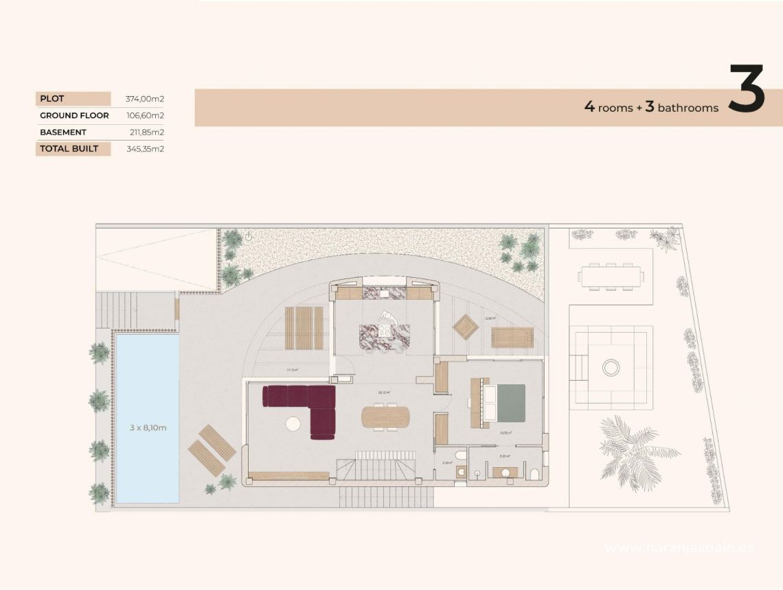 Obra Nueva - Villa - Algorfa - La Finca Golf