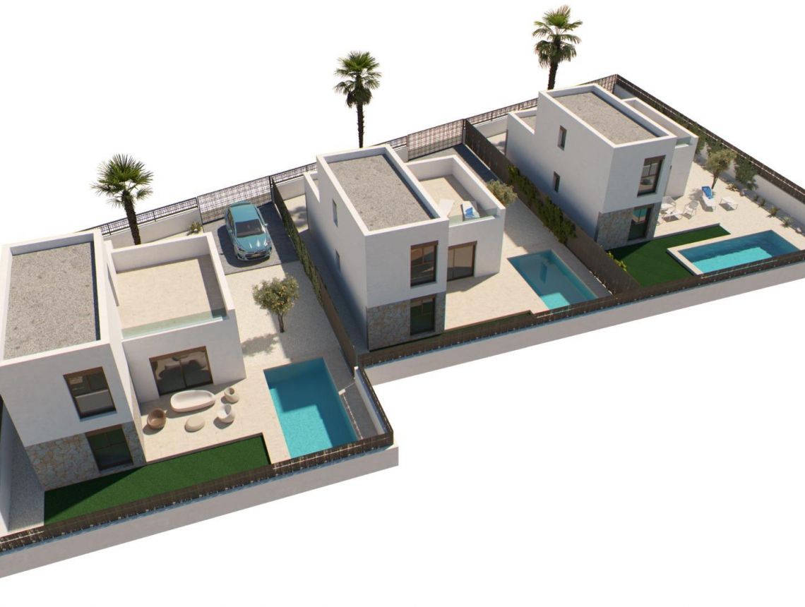 Obra Nueva - Villa - Algorfa - La Finca Golf