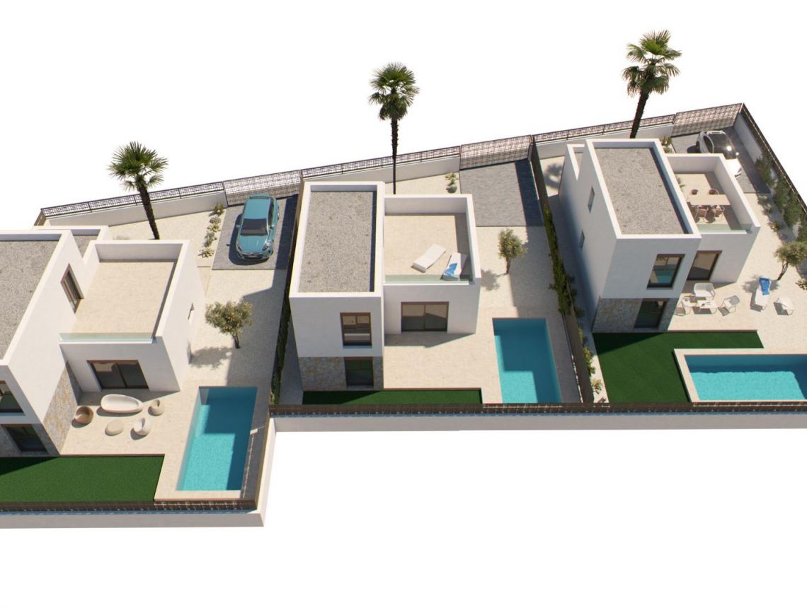 Obra Nueva - Villa - Algorfa - La Finca Golf