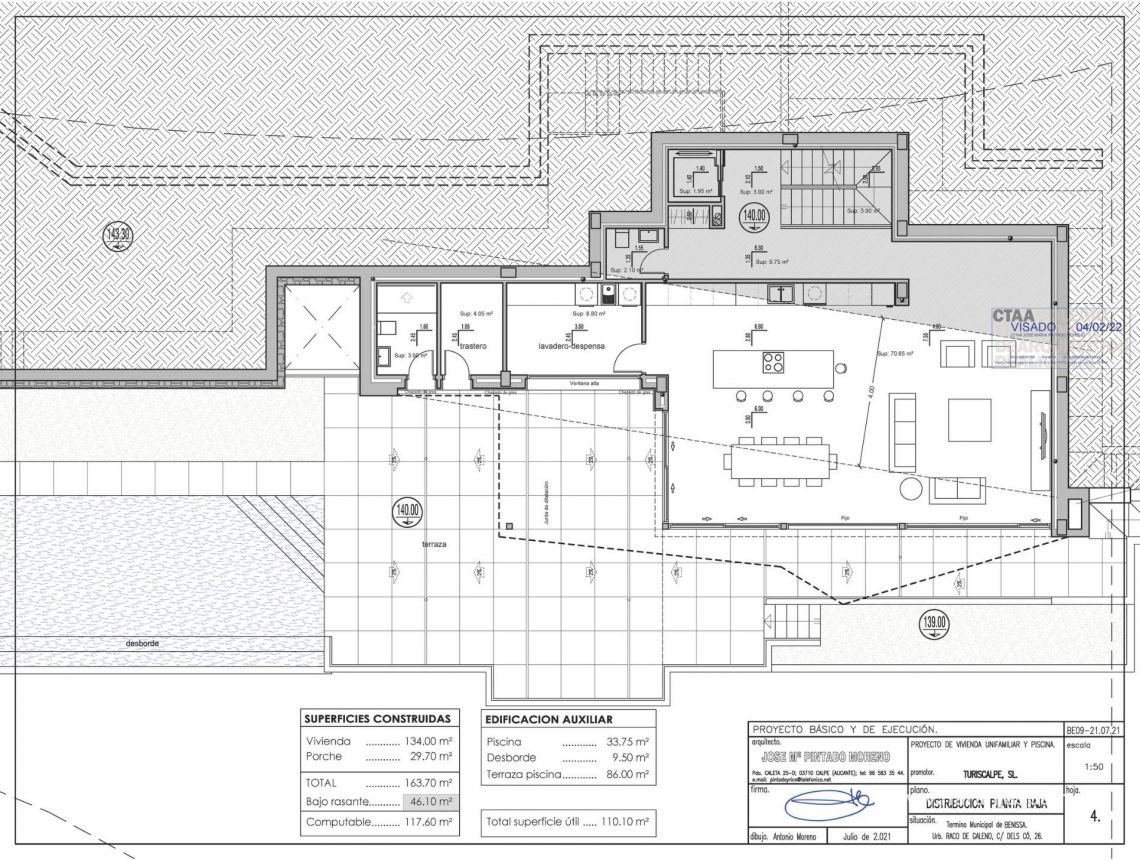 Obra Nueva - Villa - Benissa - Racó Del Galeno