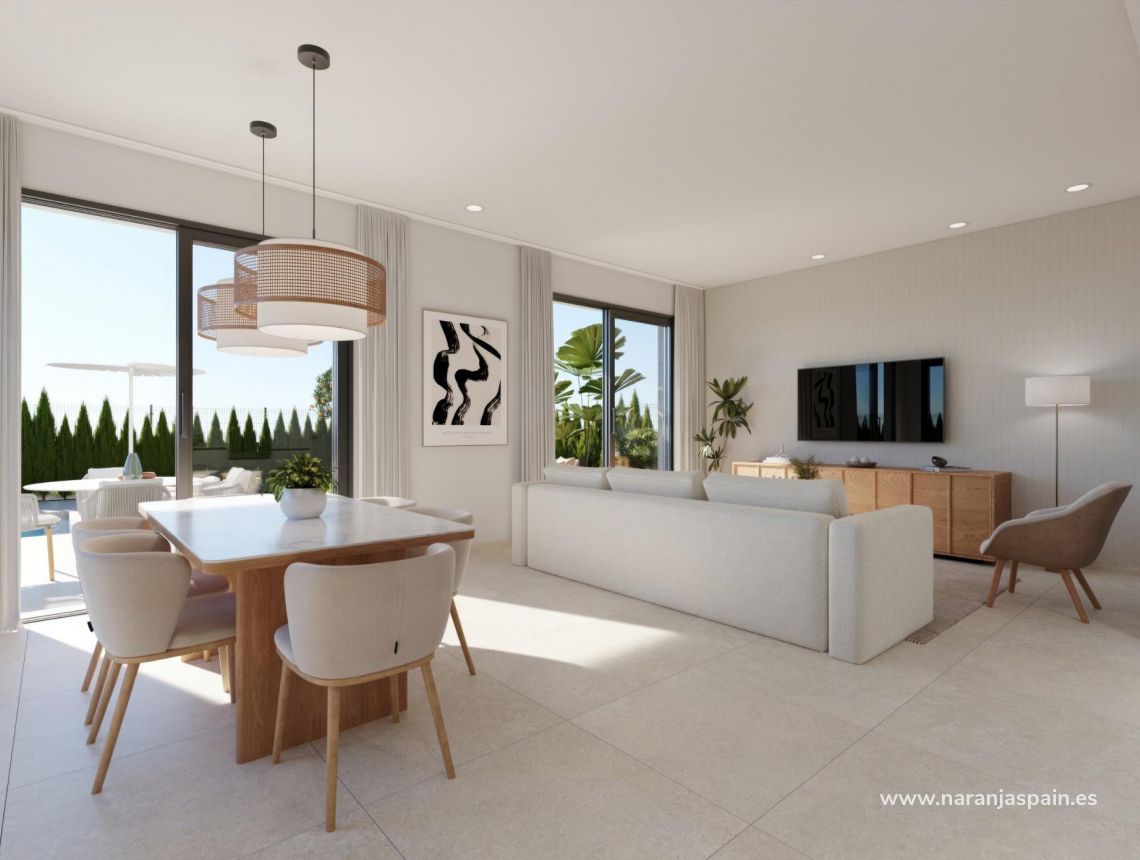 Obra Nueva - Villa - Fuente Álamo - Hacienda Del Álamo Golf