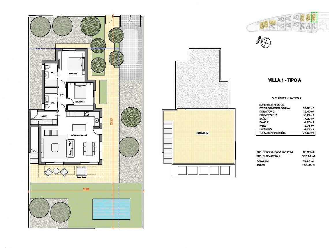 Obra Nueva - Villa - Fuente Álamo - Hacienda Del Álamo Golf