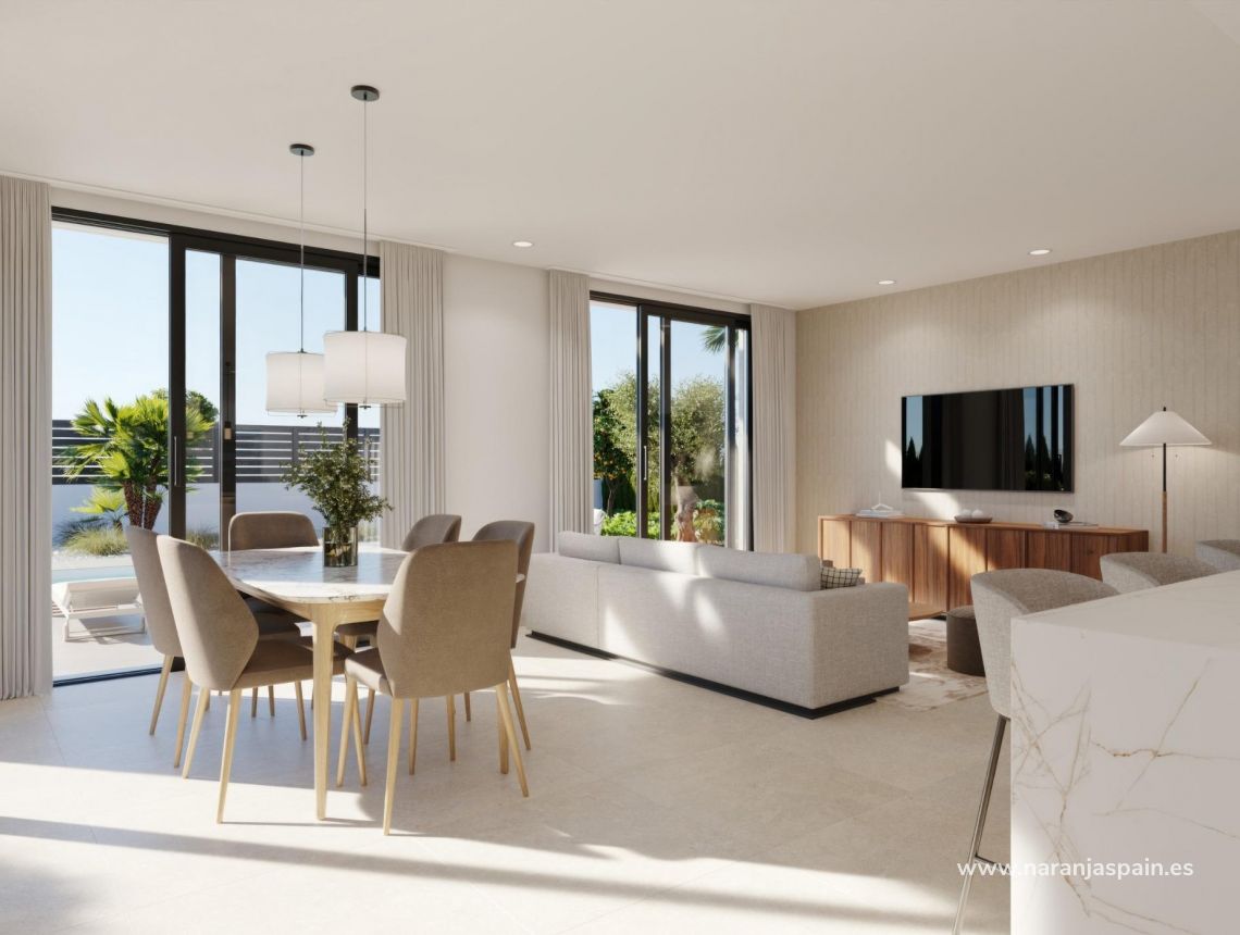 Obra Nueva - Villa - Fuente Álamo - Hacienda Del Álamo Golf