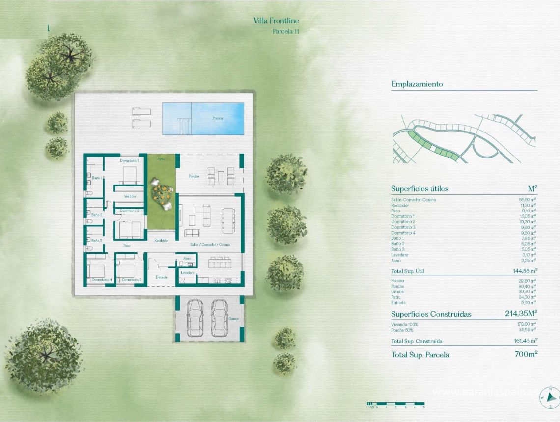 Obra Nueva - Villa - Fuente Álamo - Hacienda del Alamo