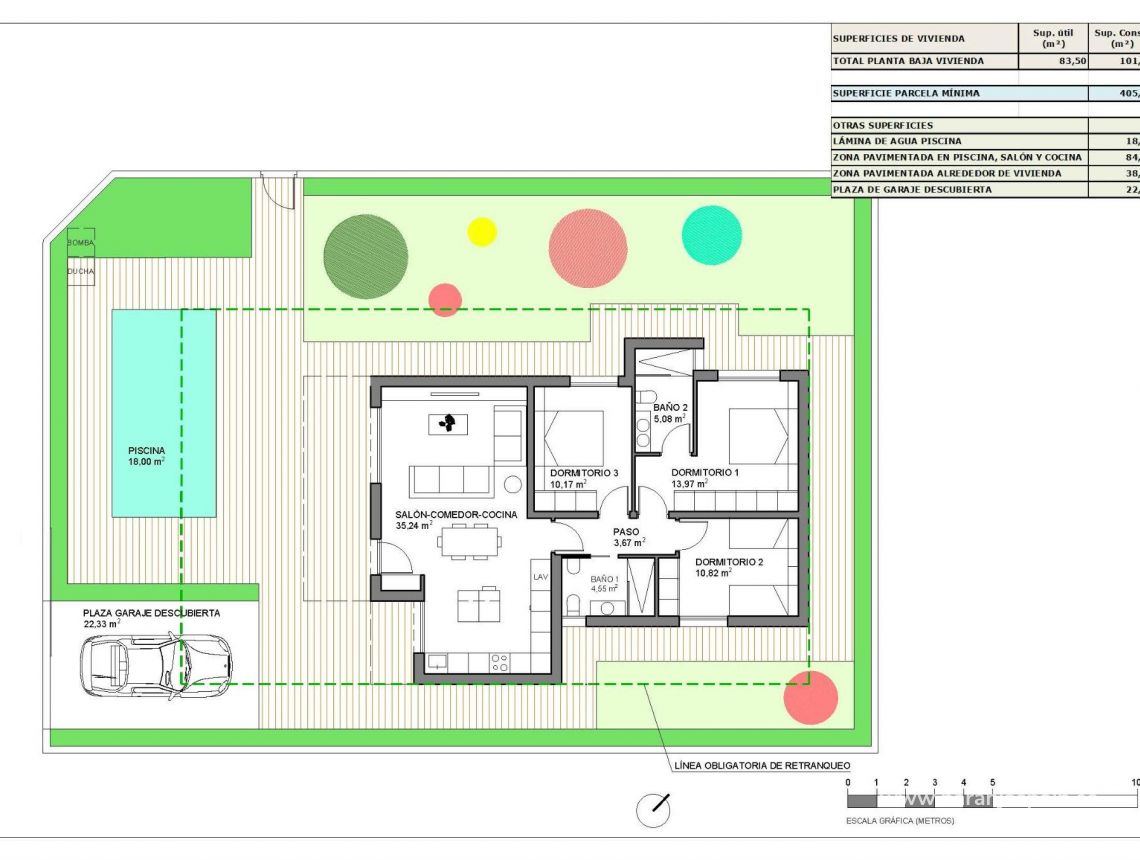 Obra Nueva - Villa - Hondón de las Nieves - Urbaniz. La Montañosa