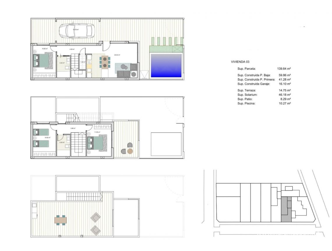 Obra Nueva - Villa - Los Alcázares - La Concha