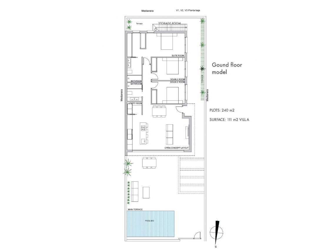Obra Nueva - Villa - Los Alcázares - Serena Golf