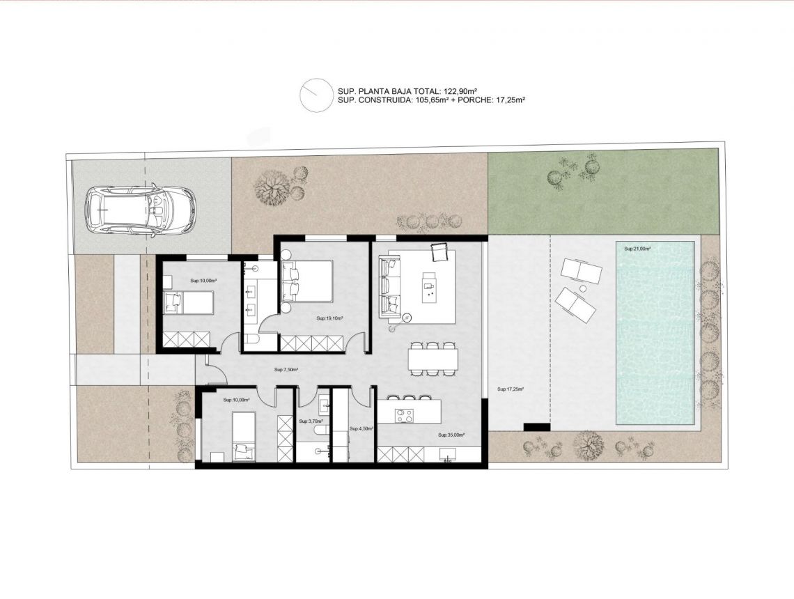 Obra Nueva - Villa - Molina De Segura - Urb. La Quinta