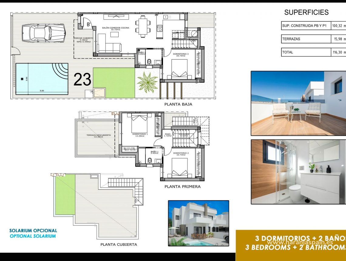 Obra Nueva - Villa - Orihuela - Vistabella Golf