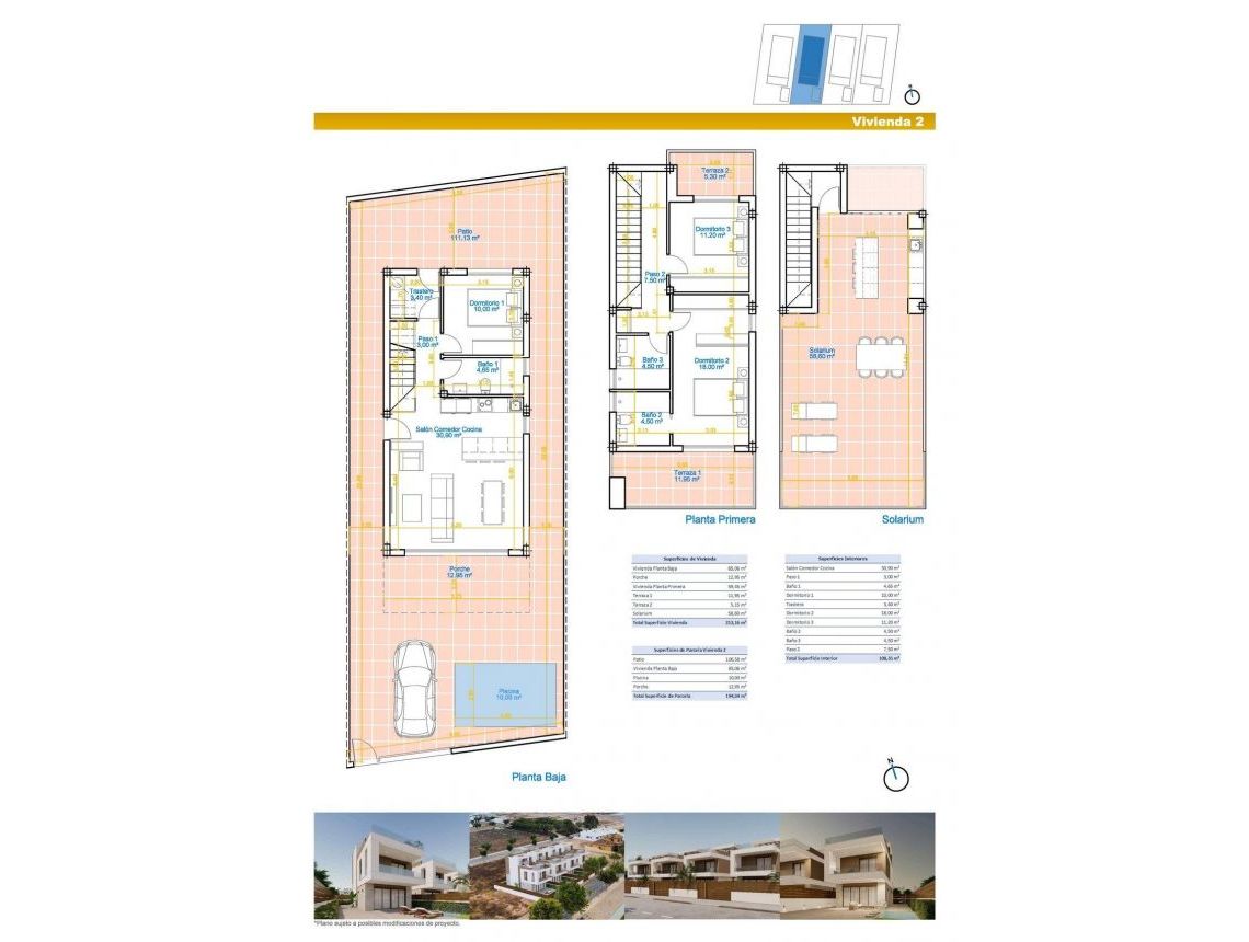 Obra Nueva - Villa - Pilar de la Horadada - pueblo