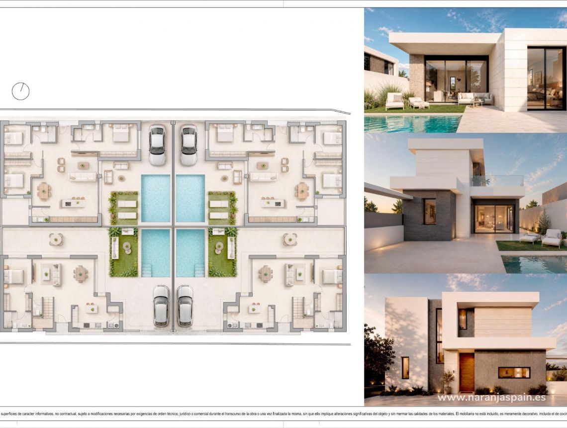 Obra Nueva - Villa - Pilar de la Horadada - pueblo