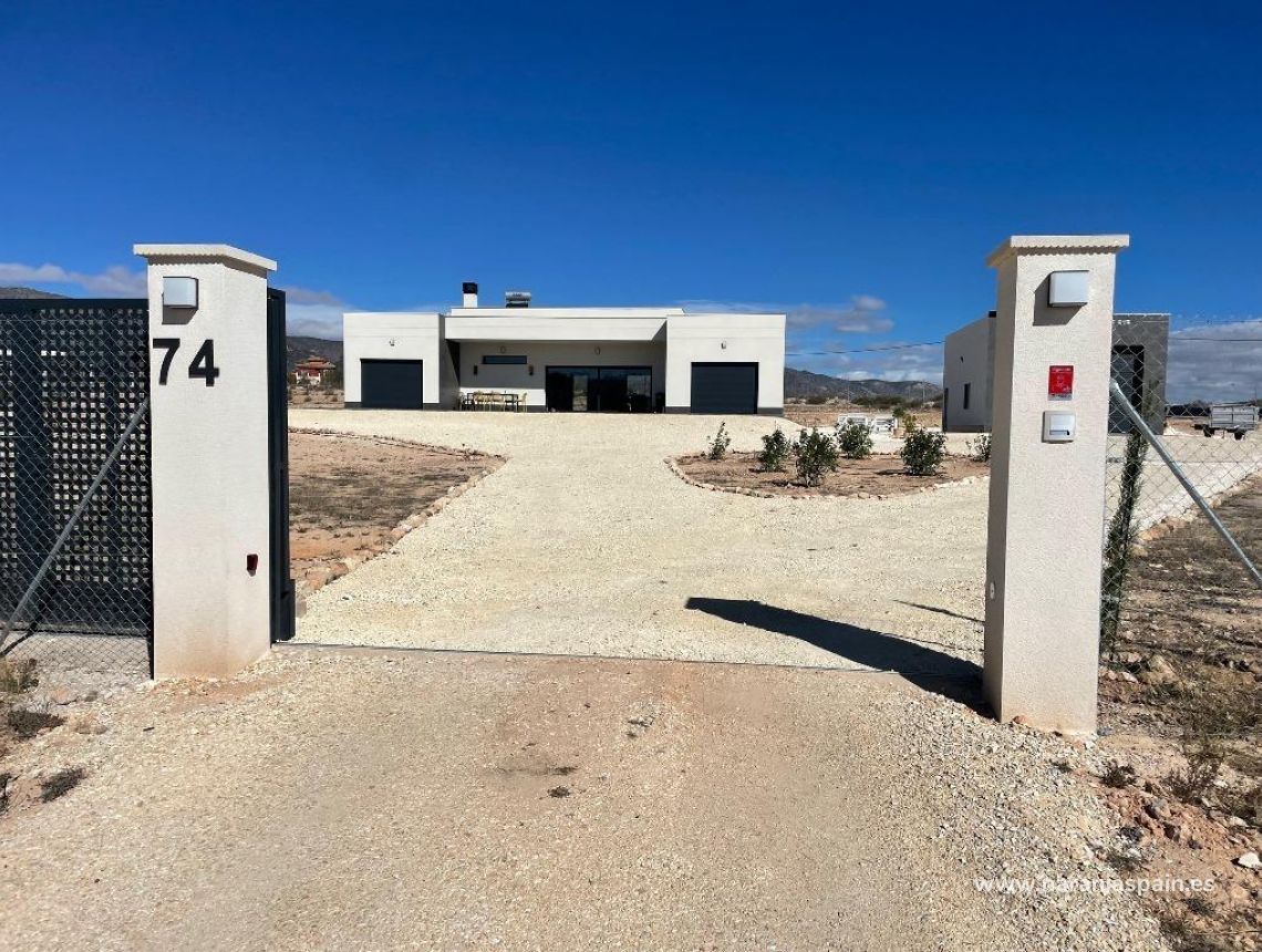 Obra Nueva - Villa - Pinoso - Camino Del Prado