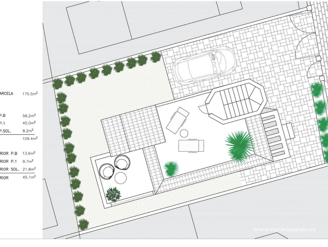 Obra Nueva - Villa - San Fulgencio - El Oasis