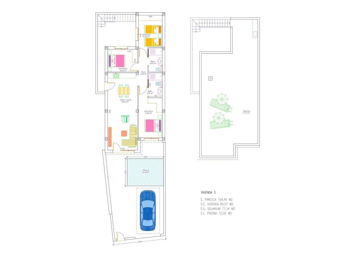 Obra Nueva - Villa - San Javier - pueblo