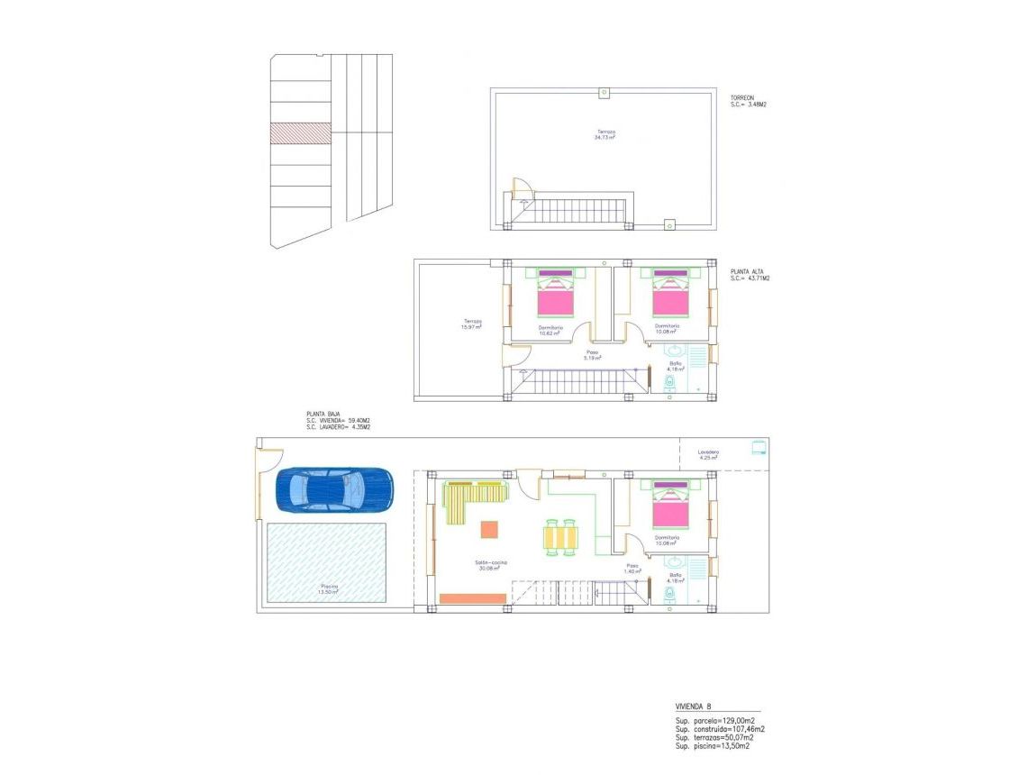 Obra Nueva - Villa - San Pedro del Pinatar - Los Antolinos