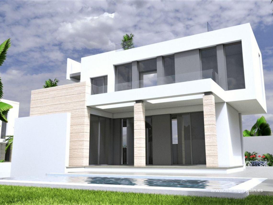 Obra Nueva - Villa - Torrevieja - Aguas nuevas 1