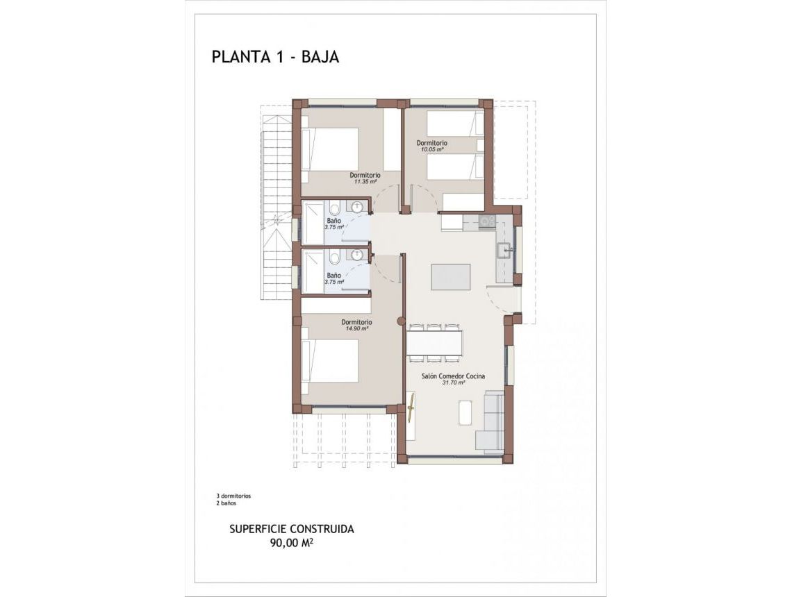 Obra Nueva - Villa - Vera - Vera Playa