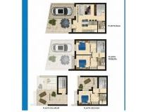 Parduodama - Terraced house - Orihuela Coast - Las Filipinas