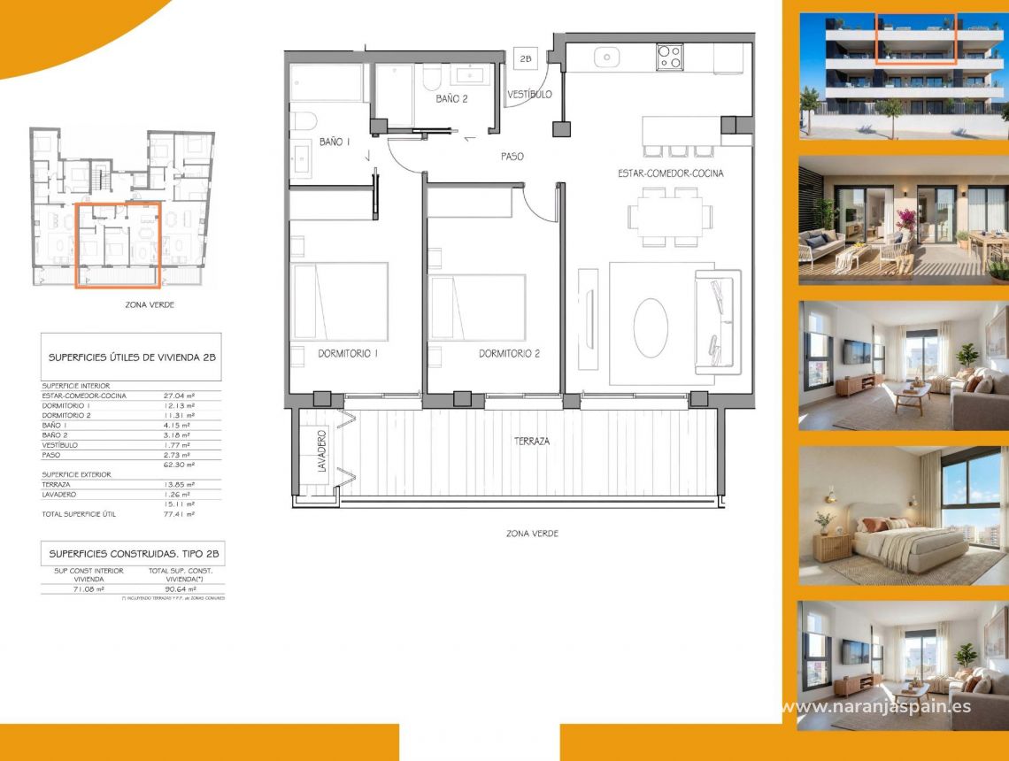  - Penthouse - Benijofar - Pueblo