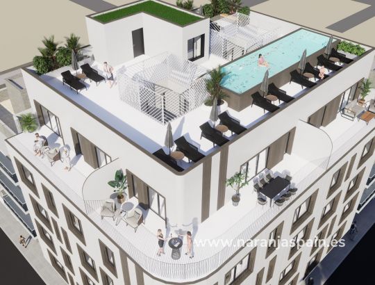 Penthouse - Nowa inwestycja - Torrevieja - El acequión