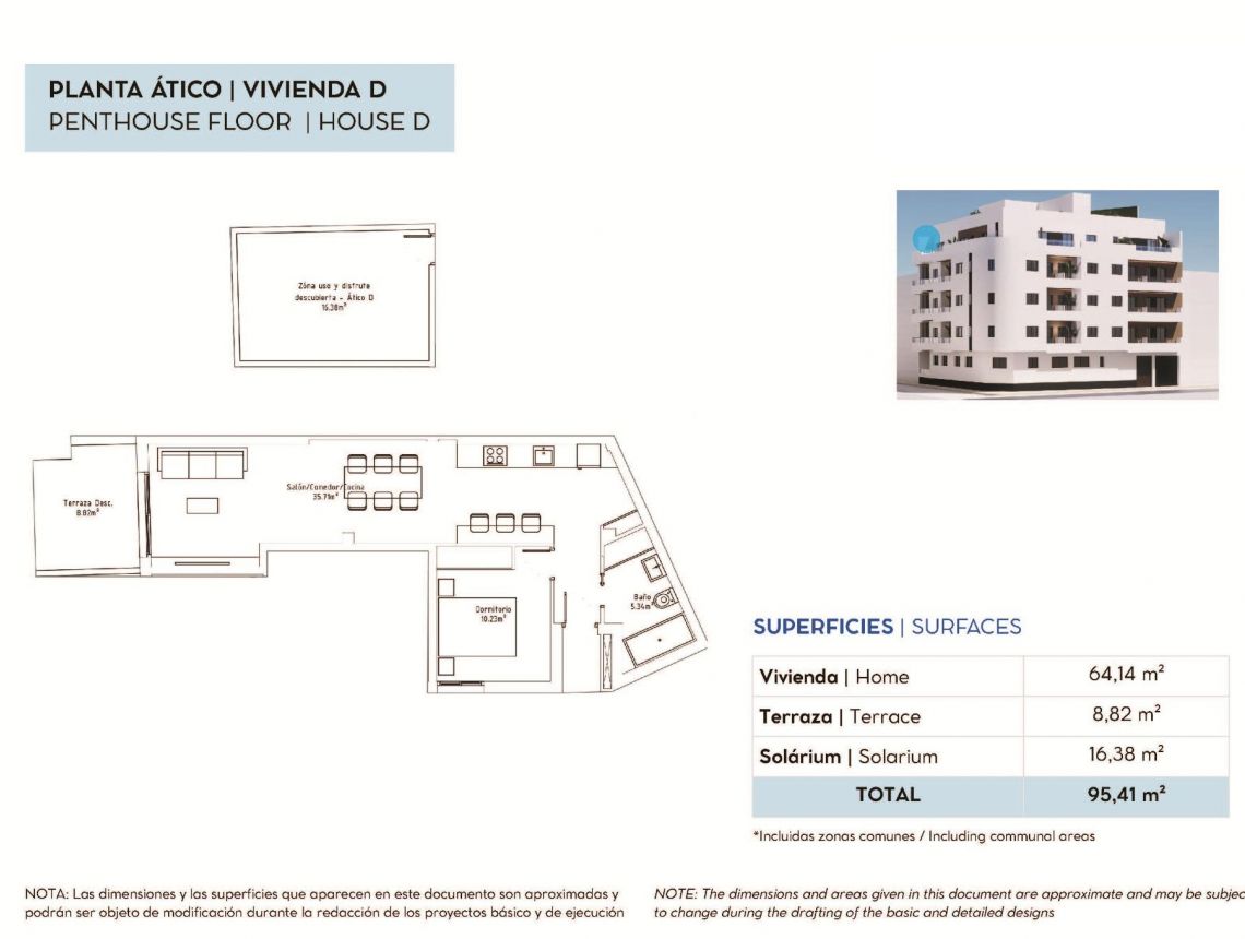  - Penthouse - Torrevieja - pueblo