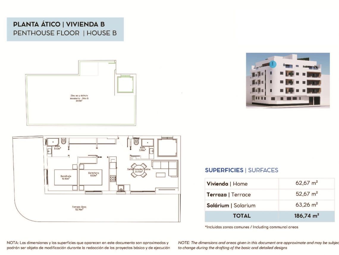  - Penthouse - Torrevieja - pueblo