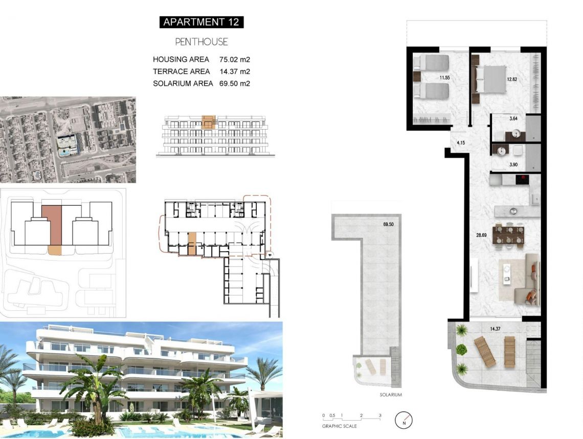  - Penthouses - Orihuela Coast - Lomas de Cabo Roig