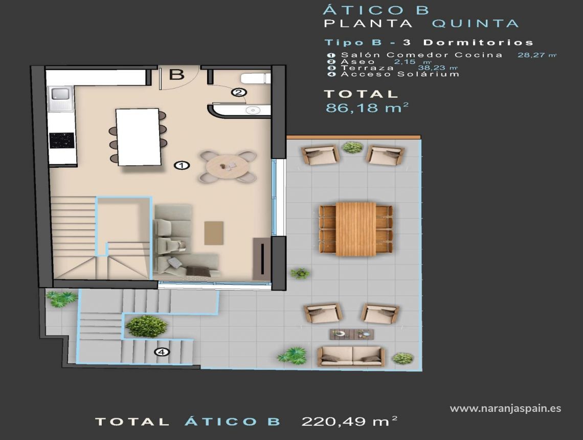  - Penthouses - Torrevieja - Centro