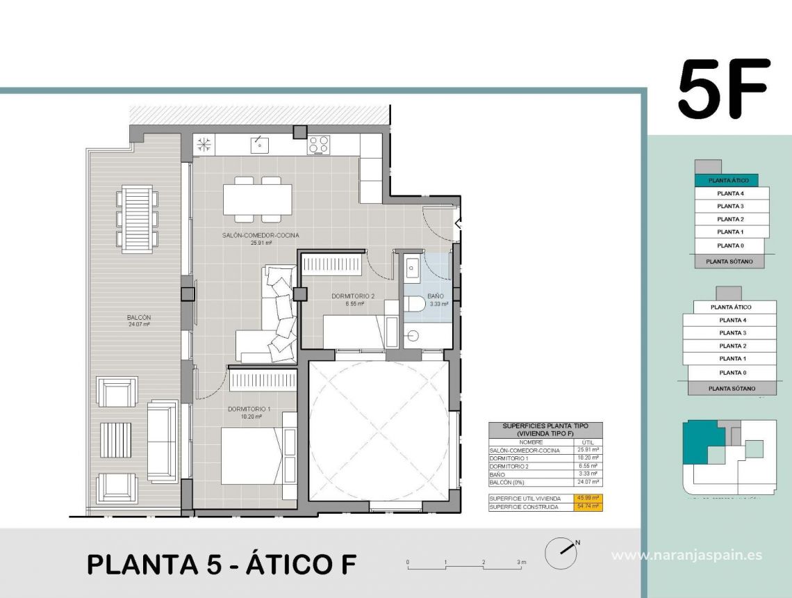  - Penthouses - Torrevieja - El acequión