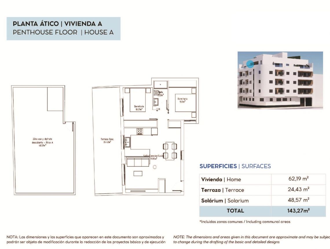  - Penthouses - Torrevieja - pueblo
