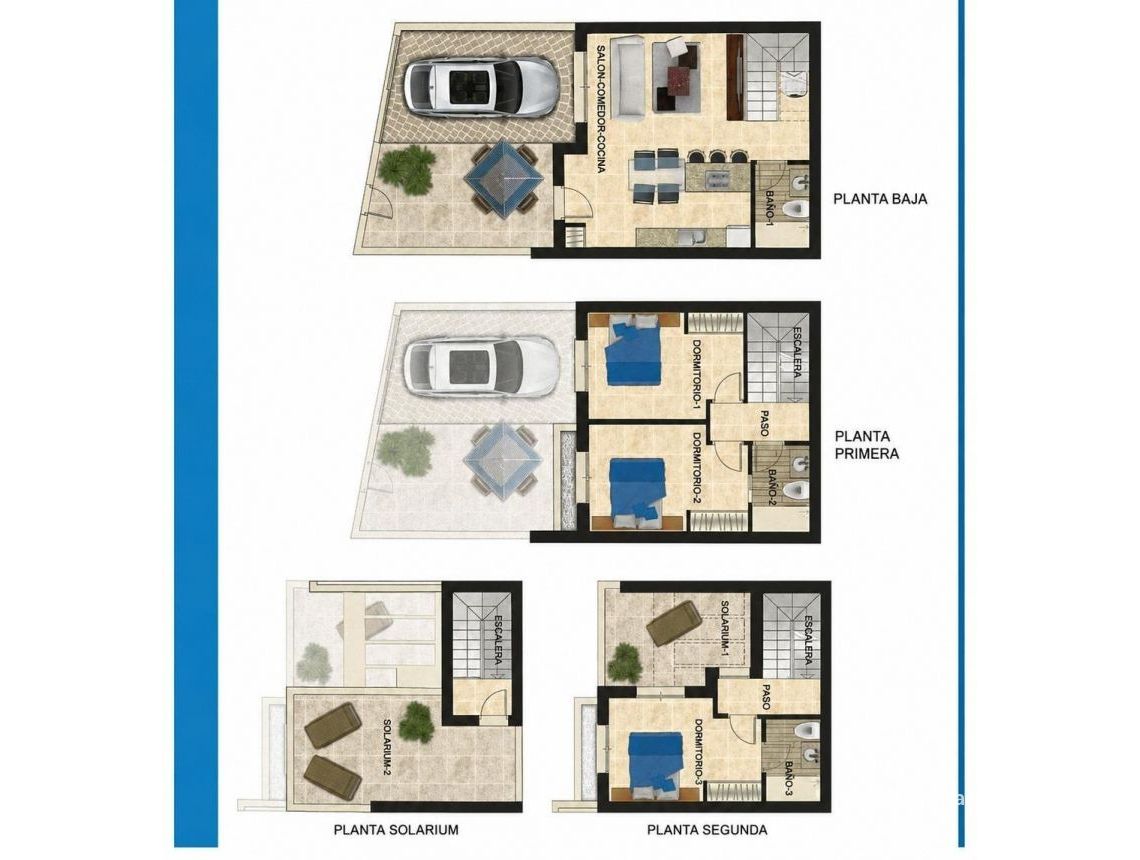 Sale - Terraced house - Orihuela Kusten - Las Filipinas