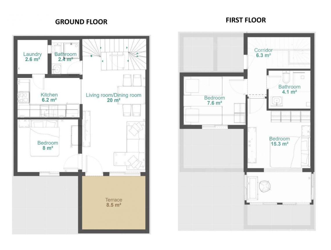 Sprzedaż - Terraced house - Orihuela - Urbanización Perla del Mar