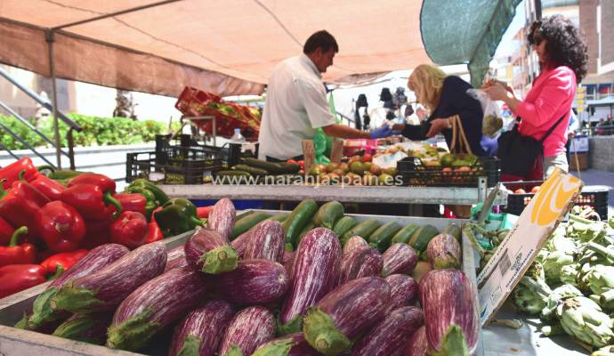 Onsdagar är Farmers Market dag i Guardamar