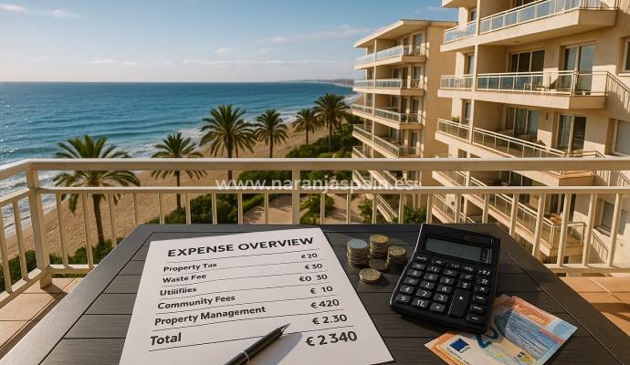 How much does it really cost to maintain a seaside apartment in Spain?