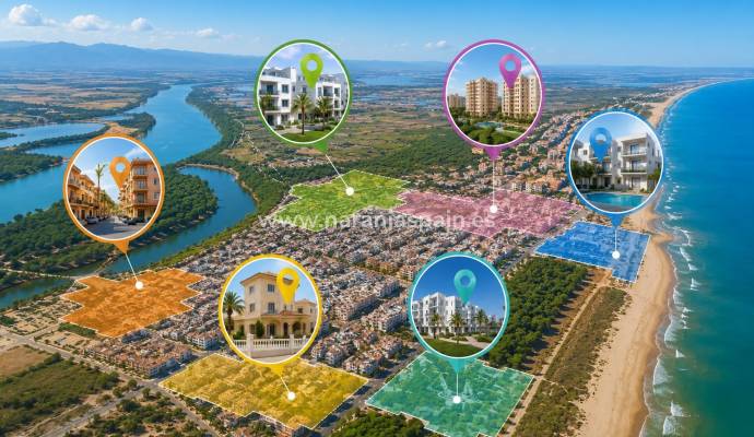 Geriausios vietovės Guardamar del Segura pirkti nekilnojamąjį turtą 2026 m.